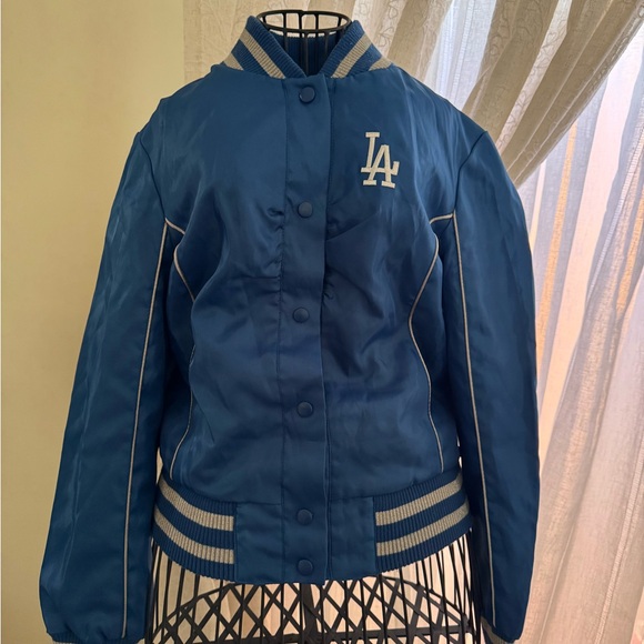 Blue LA Dodgers Women's Jacket - Picture 1 of 16